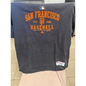Majestic San Francisco Giants Baseball Shirt Size XL